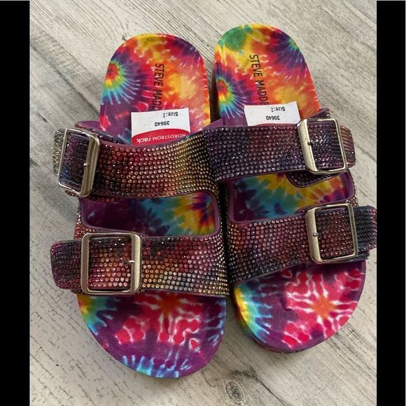 Steve Madden rainbow sandals Size 2 - Picture 7 of 7